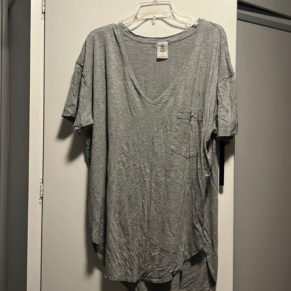 Free People Oversized Tee